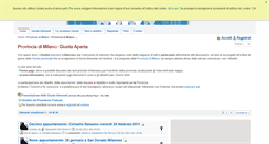 Desktop Screenshot of giuntaperta.provinciadimilano.partecipami.it