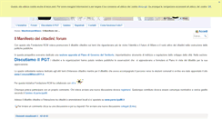 Desktop Screenshot of manifestopermilano.partecipami.it